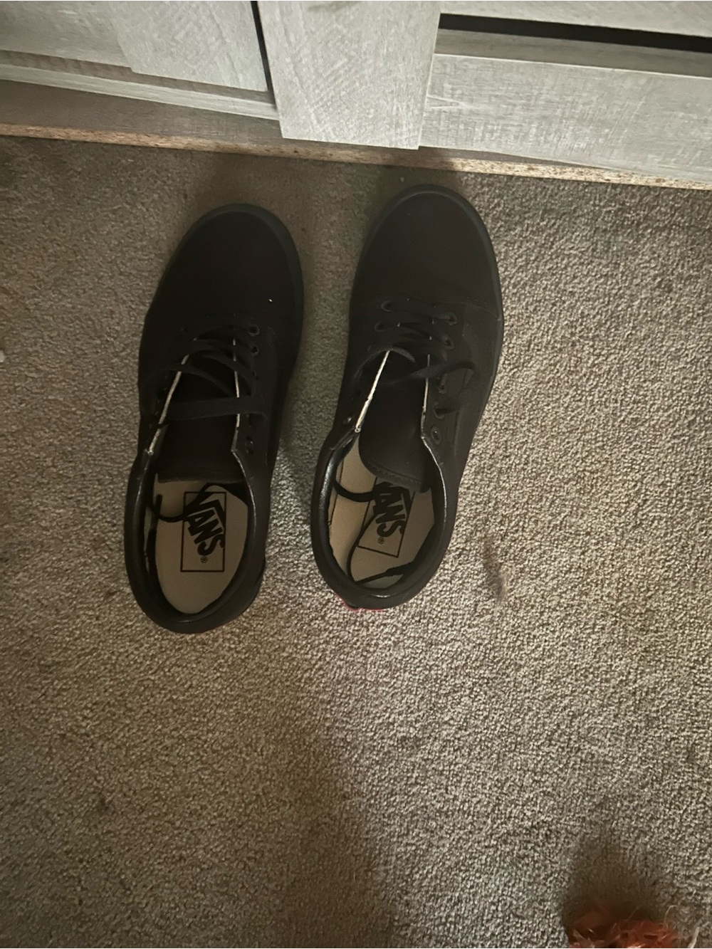Vans women’s Black Low-Top Sneakers